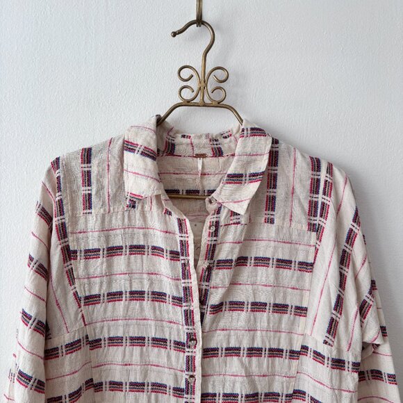 Free People Rainbow Shores Embroidered Midi Dress - Picture 4 of 8